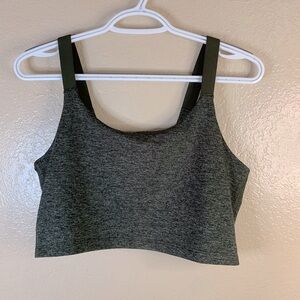 Aerie Offline Recharge Least support Forest Green Sports Bra Size M